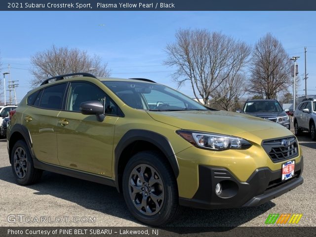 2021 Subaru Crosstrek Sport in Plasma Yellow Pearl