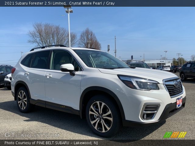 2021 Subaru Forester 2.5i Limited in Crystal White Pearl