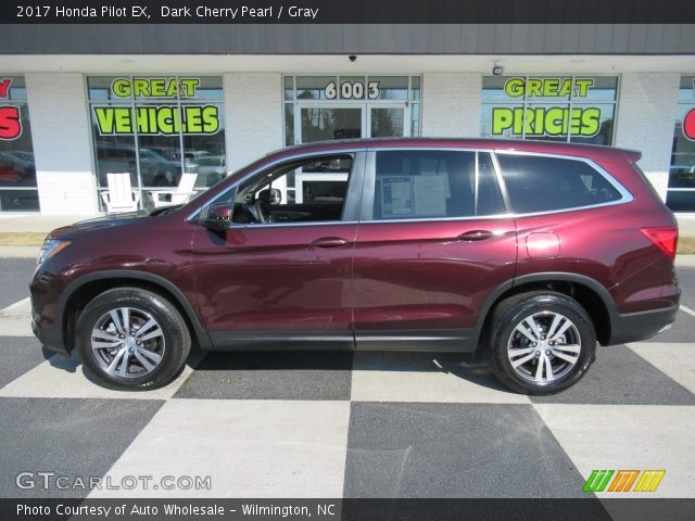 2017 Honda Pilot EX in Dark Cherry Pearl