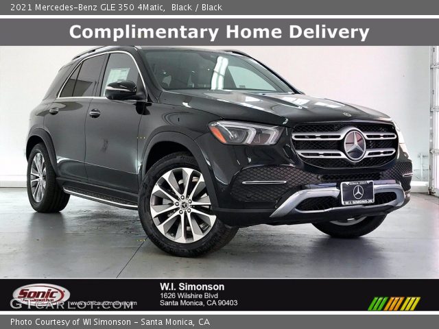 2021 Mercedes-Benz GLE 350 4Matic in Black