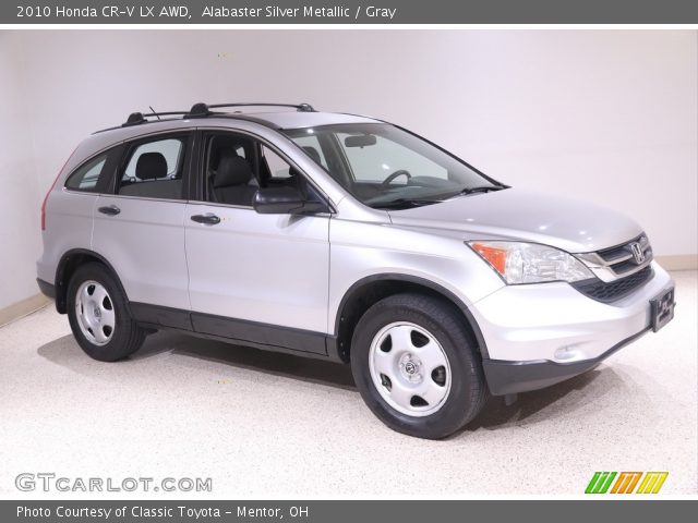 2010 Honda CR-V LX AWD in Alabaster Silver Metallic