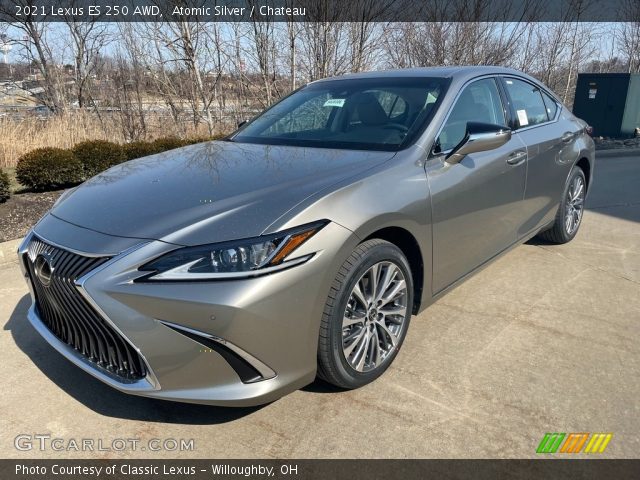2021 Lexus ES 250 AWD in Atomic Silver