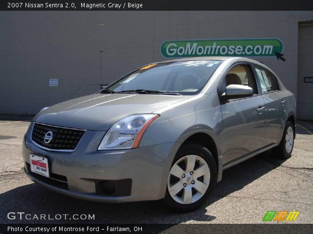 2007 Nissan Sentra 2.0 in Magnetic Gray