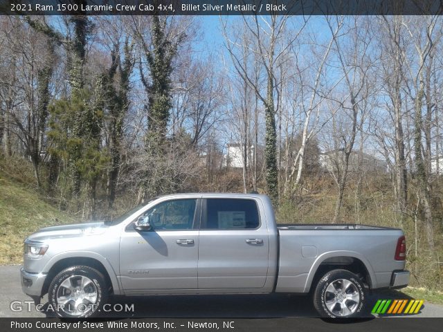 2021 Ram 1500 Laramie Crew Cab 4x4 in Billet Silver Metallic