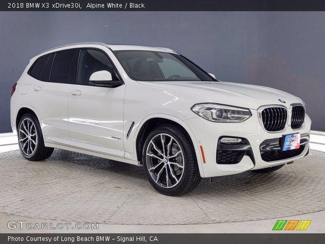 2018 BMW X3 xDrive30i in Alpine White