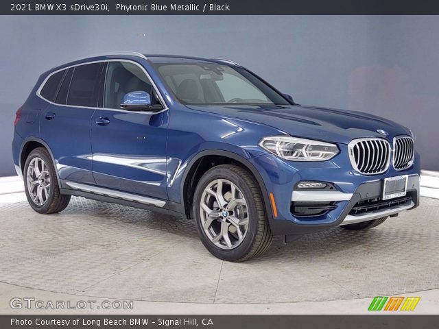 2021 BMW X3 sDrive30i in Phytonic Blue Metallic
