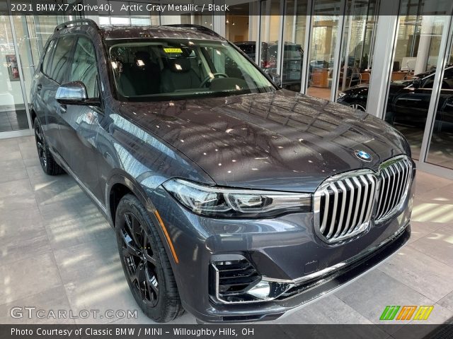 2021 BMW X7 xDrive40i in Arctic Gray Metallic