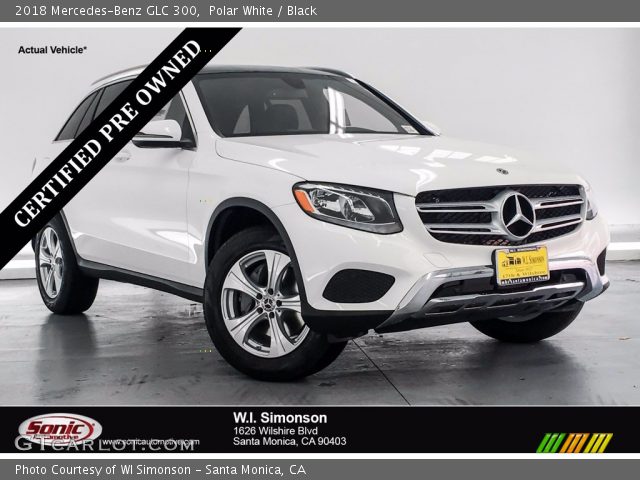 2018 Mercedes-Benz GLC 300 in Polar White