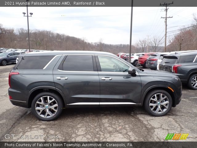 2021 Hyundai Palisade Limited AWD in Rainforest