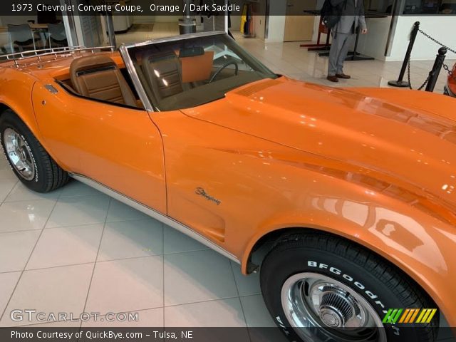 1973 Chevrolet Corvette Coupe in Orange
