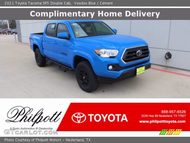 2021 Toyota Tacoma SR5 Double Cab in Voodoo Blue
