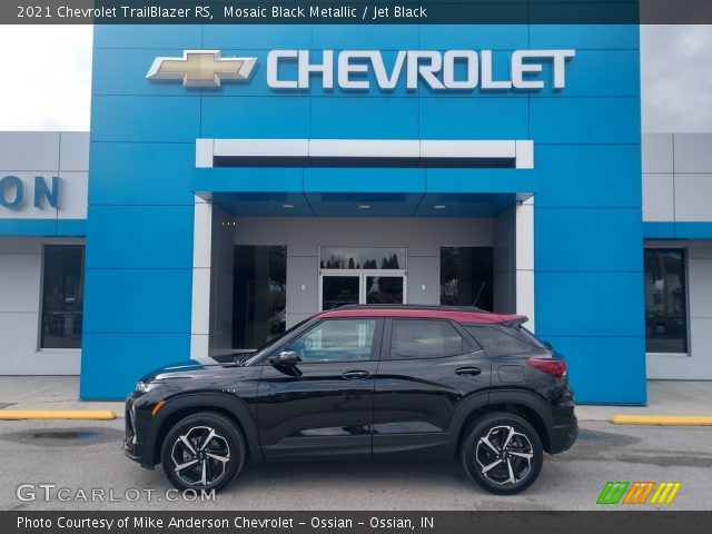 2021 Chevrolet TrailBlazer RS in Mosaic Black Metallic