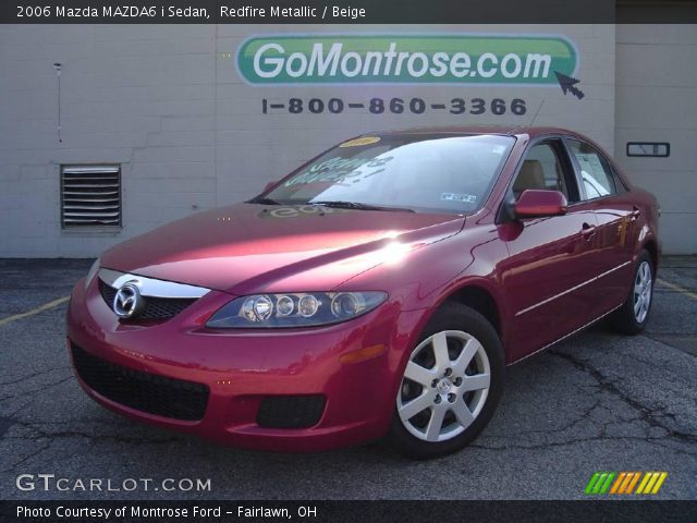 2006 Mazda MAZDA6 i Sedan in Redfire Metallic