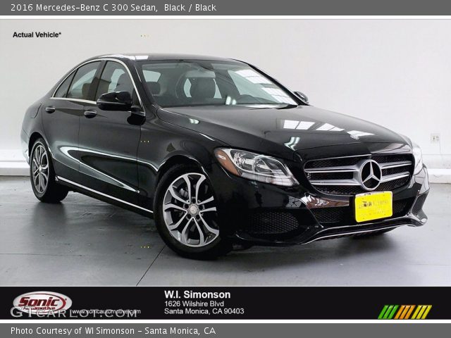 2016 Mercedes-Benz C 300 Sedan in Black