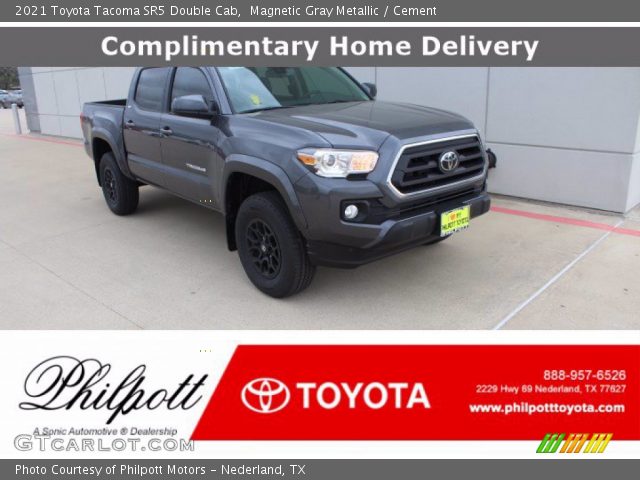 2021 Toyota Tacoma SR5 Double Cab in Magnetic Gray Metallic