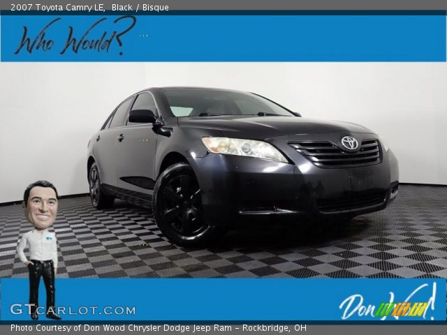 2007 Toyota Camry LE in Black