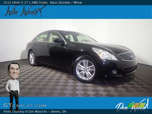 2013 Infiniti G 37 x AWD Sedan in Black Obsidian