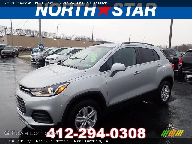 2020 Chevrolet Trax LT AWD in Silver Ice Metallic