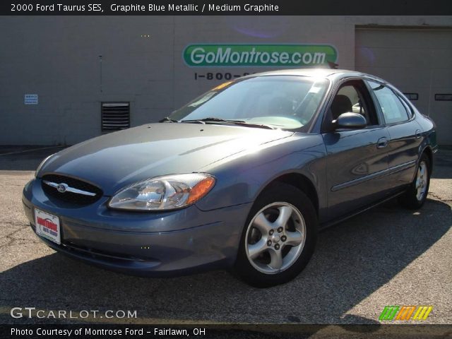 2000 Ford Taurus SES in Graphite Blue Metallic
