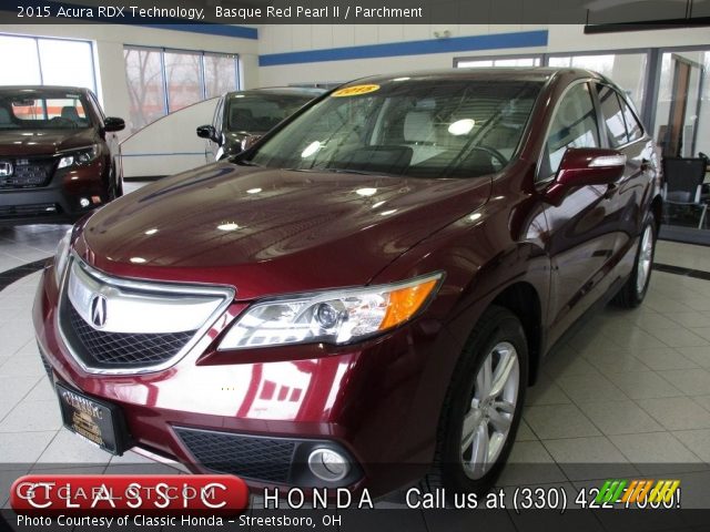 2015 Acura RDX Technology in Basque Red Pearl II