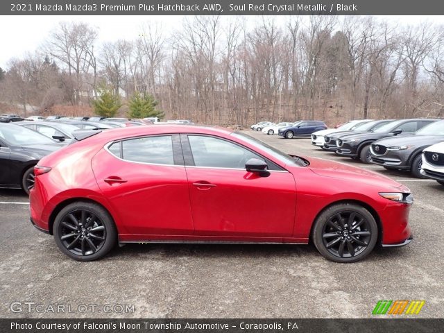2021 Mazda Mazda3 Premium Plus Hatchback AWD in Soul Red Crystal Metallic