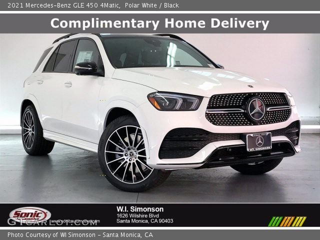 2021 Mercedes-Benz GLE 450 4Matic in Polar White