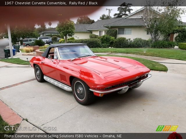1967 Chevrolet Corvette Convertible in Rally Red