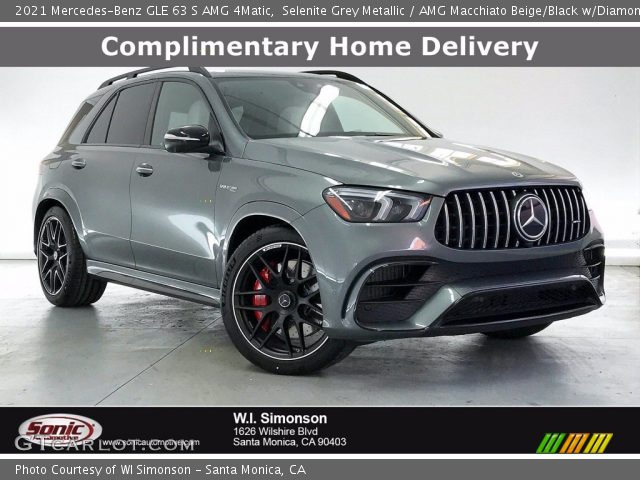 2021 Mercedes-Benz GLE 63 S AMG 4Matic in Selenite Grey Metallic