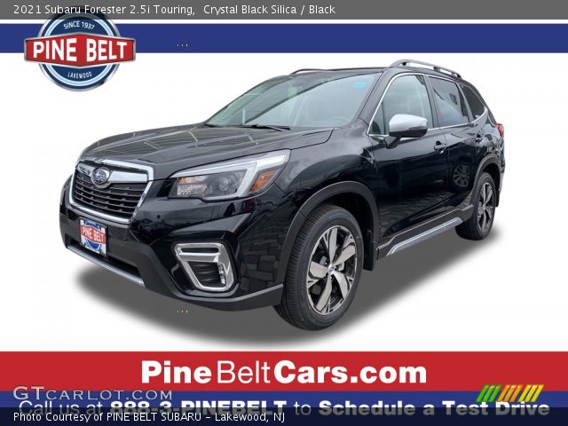 2021 Subaru Forester 2.5i Touring in Crystal Black Silica