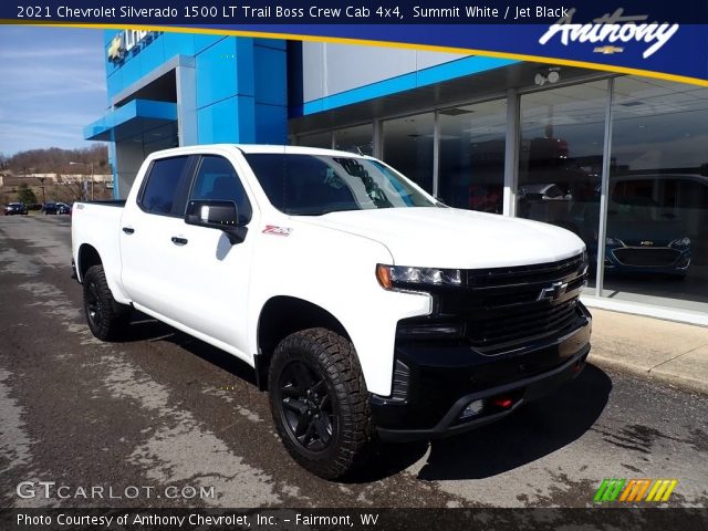 2021 Chevrolet Silverado 1500 LT Trail Boss Crew Cab 4x4 in Summit White