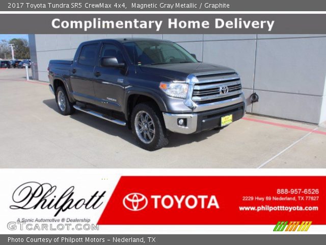 2017 Toyota Tundra SR5 CrewMax 4x4 in Magnetic Gray Metallic