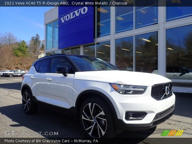 2021 Volvo XC40 T5 R-Design AWD in Crystal White Metallic