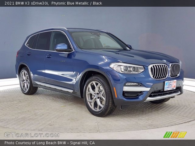 2021 BMW X3 sDrive30i in Phytonic Blue Metallic