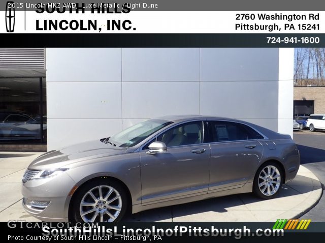 2015 Lincoln MKZ AWD in Luxe Metallic