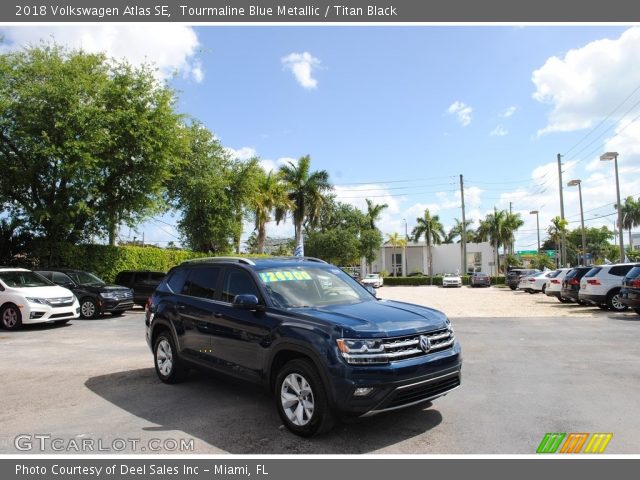 2018 Volkswagen Atlas SE in Tourmaline Blue Metallic