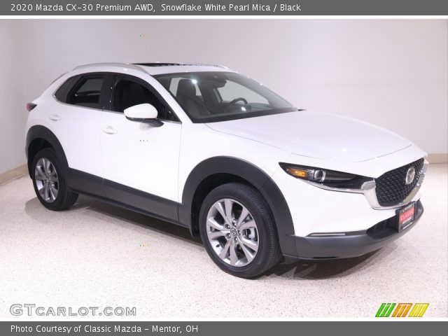 2020 Mazda CX-30 Premium AWD in Snowflake White Pearl Mica