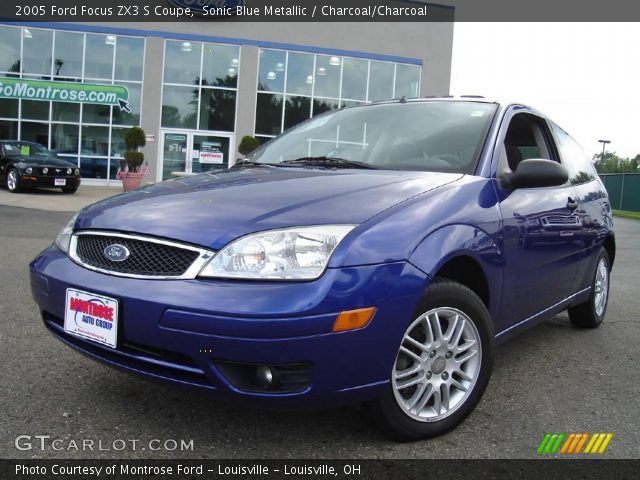 2005 Ford Focus ZX3 S Coupe in Sonic Blue Metallic