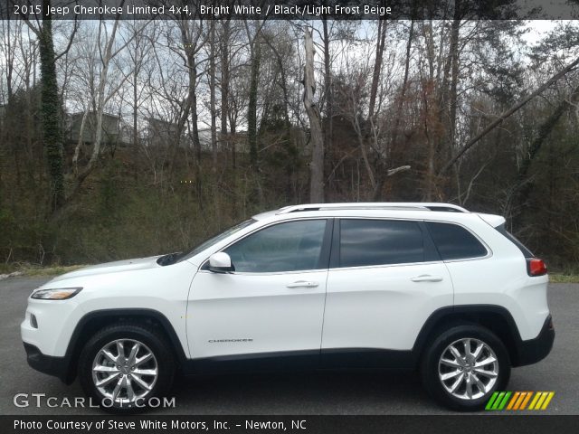 2015 Jeep Cherokee Limited 4x4 in Bright White