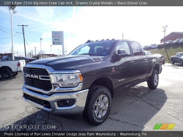 2021 Ram 2500 Big Horn Crew Cab 4x4 in Granite Crystal Metallic