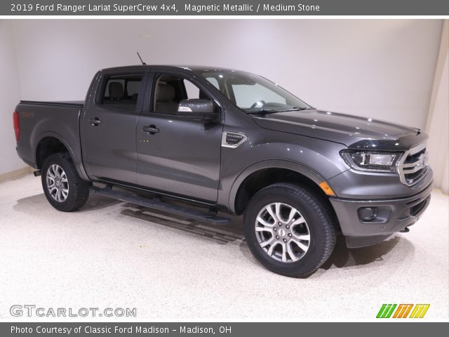 2019 Ford Ranger Lariat SuperCrew 4x4 in Magnetic Metallic