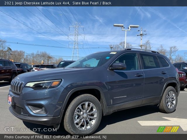 2021 Jeep Cherokee Latitude Lux 4x4 in Slate Blue Pearl
