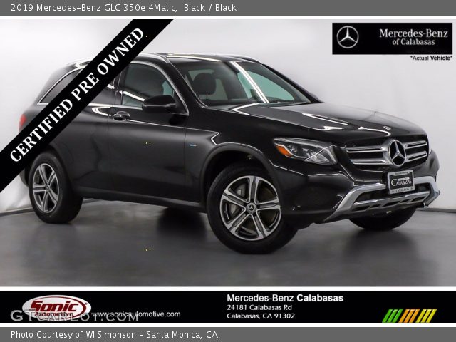 2019 Mercedes-Benz GLC 350e 4Matic in Black