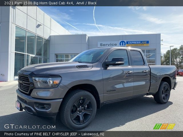 2021 Ram 1500 Big Horn Quad Cab 4x4 in Anvil