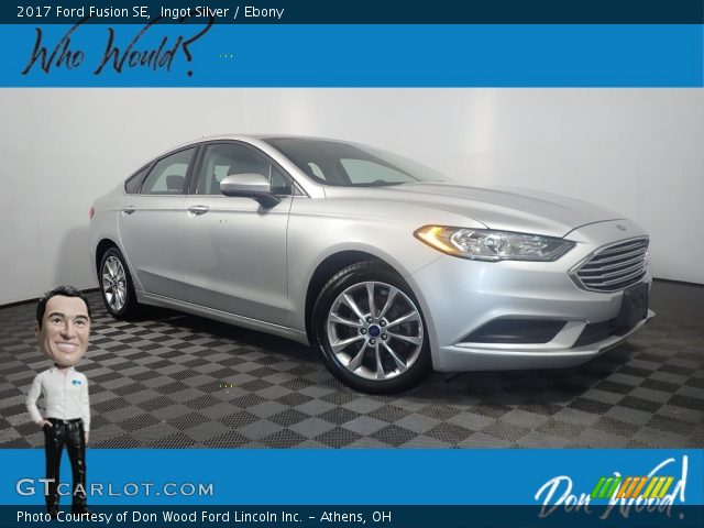 2017 Ford Fusion SE in Ingot Silver