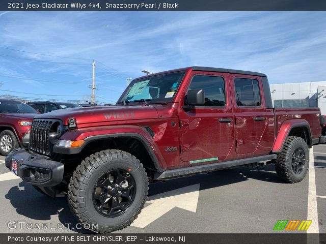 2021 Jeep Gladiator Willys 4x4 in Snazzberry Pearl