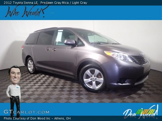 2012 Toyota Sienna LE in Predawn Gray Mica