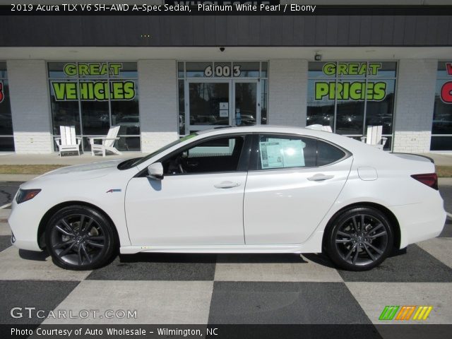 2019 Acura TLX V6 SH-AWD A-Spec Sedan in Platinum White Pearl