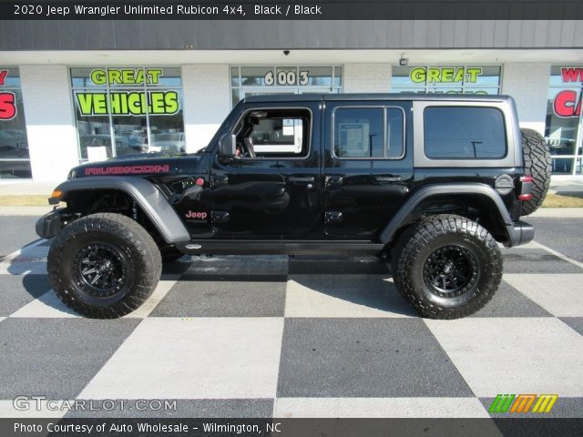 2020 Jeep Wrangler Unlimited Rubicon 4x4 in Black