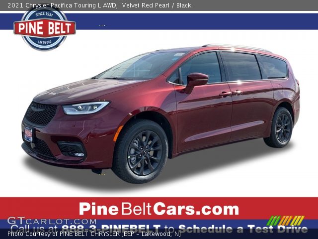 2021 Chrysler Pacifica Touring L AWD in Velvet Red Pearl