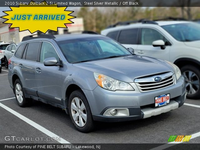 2010 Subaru Outback 2.5i Limited Wagon in Steel Silver Metallic